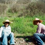 Relaxing at Green Gulch