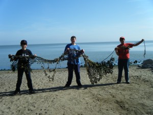 One long net